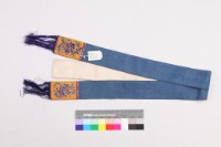 平埔族十字繡額帶 藏品圖，第2張