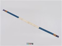 平埔族十字繡額帶 藏品圖，第2張