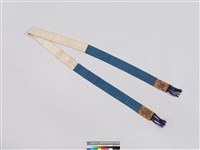 平埔族十字繡額帶 藏品圖，第4張