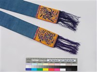 平埔族十字繡額帶 藏品圖，第5張