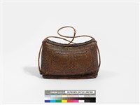 籐編背袋藏品圖，第3張