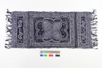 貴州黃平亻革家蠟染蓋籃帕 藏品圖，第1張