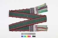 貴州雷山苗族女盛裝-腰帶藏品圖，第1張