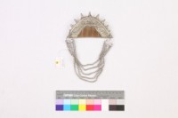 貴州丹寨苗族女盛裝-銀梳髮飾藏品圖，第1張