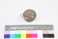 貴州丹寨苗族女盛裝-圓形髮飾藏品圖，第1張