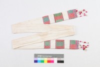 貴州納雍、織金、雲南普定交界一帶苗族女盛裝-腰帶藏品圖，第1張