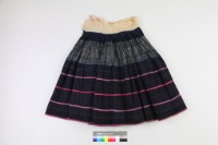 貴州納雍、織金、雲南普定交界一帶苗族女盛裝-百褶裙藏品圖，第2張