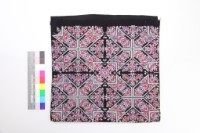 貴州貴陽挑花揹帶蓋帕片藏品圖，第1張