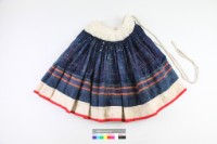 貴州望謨苗族蠟染挑花貼布女百褶裙藏品圖，第2張