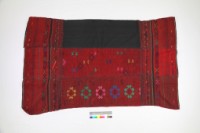 雲南德宏景頗族毛織盛裝女筒裙藏品圖，第1張