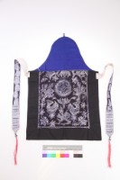 貴州黃平亻革家蠟染女子胸兜藏品圖，第1張