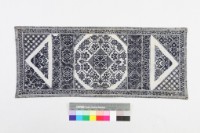 廣西三江侗族挑花鳥紋頭帕 藏品圖，第1張