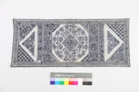 廣西三江侗族挑花鳥紋頭帕 藏品圖，第2張