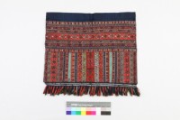 貴州凱里苗族蠶繭繡.錫繡圍腰 藏品圖，第1張