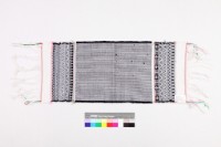 湖南通道侗族織花頭巾藏品圖，第2張