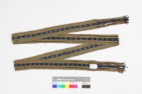 貴州黃平亻革家織花腰帶藏品圖，第2張