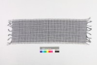 湖南通道侗族方格紋頭帕 藏品圖，第2張