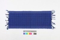 廣西富川瑤族方格紋頭帕 藏品圖，第1張