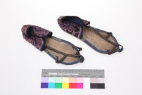 廣西三江侗族繡花涼鞋 藏品圖，第2張