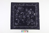 貴州丹寨苗族蠟染大方巾藏品圖，第2張