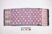 湖南龍山土家族織錦被面拼片 藏品圖，第1張