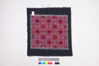 雲南路南彝族挑花揹扇拼片 藏品圖，第2張