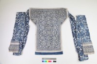 貴州黃平亻革家蠟染揹扇 藏品圖，第2張