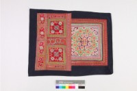 貴州普定苗族繡花揹扇藏品圖，第1張