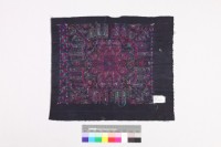 貴州黎平苗族繡花揹扇拼片 藏品圖，第2張