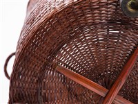 竹籐斜紋編雙耳圓藏品圖，第11張