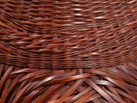 「亂中有緒」竹編玫瑰紋花器藏品圖，第9張