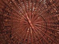 「亂中有緒」竹編玫瑰紋花器藏品圖，第12張