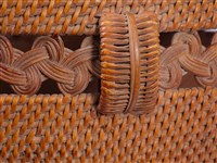 葉紋籐編花器 藏品圖，第11張