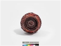 竹編自由紋花器 藏品圖，第8張