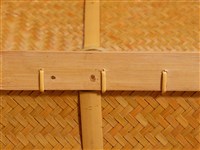 竹編方形手提行李箱藏品圖，第11張