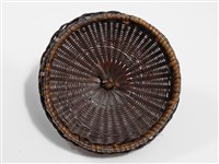 竹籐編之字紋心形有蓋甕藏品圖，第10張