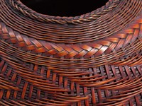 竹籐編之字紋心形有蓋甕藏品圖，第12張