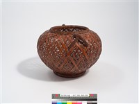 「林間」竹籐三角編交錯藏品圖，第6張