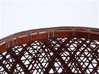 「林間」竹籐三角編交錯藏品圖，第8張