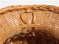 竹編松傘紋高花瓶藏品圖，第10張