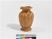 竹編矢紋高花瓶藏品圖，第4張