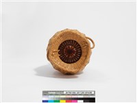 竹編矢紋高花瓶藏品圖，第7張