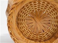 竹編矢紋高花瓶藏品圖，第9張