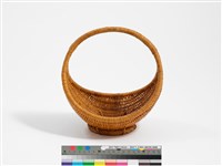 籐編花器 藏品圖，第2張