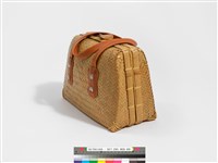 竹編梯形手提袋藏品圖，第6張