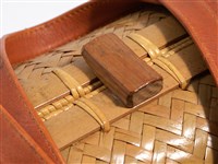 竹編梯形手提袋藏品圖，第11張