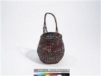 六角底平竹花器藏品圖，第4張