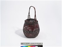 六角底平竹花器藏品圖，第6張