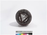 六角底平竹花器藏品圖，第8張