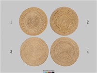 韓國草編坐墊組藏品圖，第2張